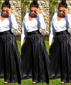 Social Butterfly Collection White Ruffle Neckline Top 24 Social Butterfly Collection White Ruffle Neckline Top