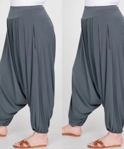 Social Butterfly Collection New Arrivals Black Jersey Knit Jeannie Pants