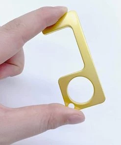 Social Butterfly Collection Gold Or Silver Or Animal Print No Touch Key