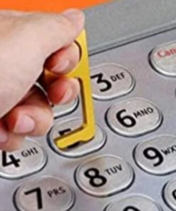 Social Butterfly Collection Gold Or Silver Or Animal Print No Touch Key