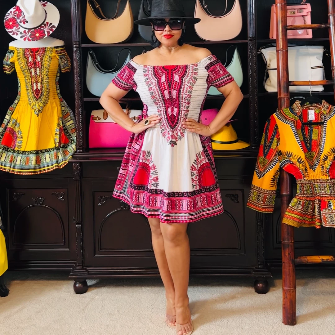 Social Butterfly Collection Dashiki Print Dress Top 5 Social Butterfly Collection Dashiki Print Dress Top