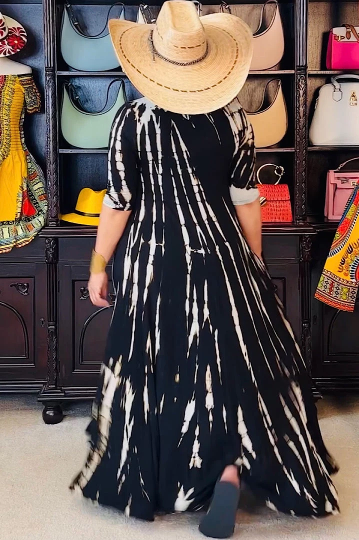 Social Butterfly Collection New Arrivals Black Taupe Tie Dye Handkerchief Dress 28 Social Butterfly Collection New Arrivals Black Taupe Tie Dye Handkerchief Dress