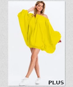 Social Butterfly Collection Yellow Boho Style Dress Top