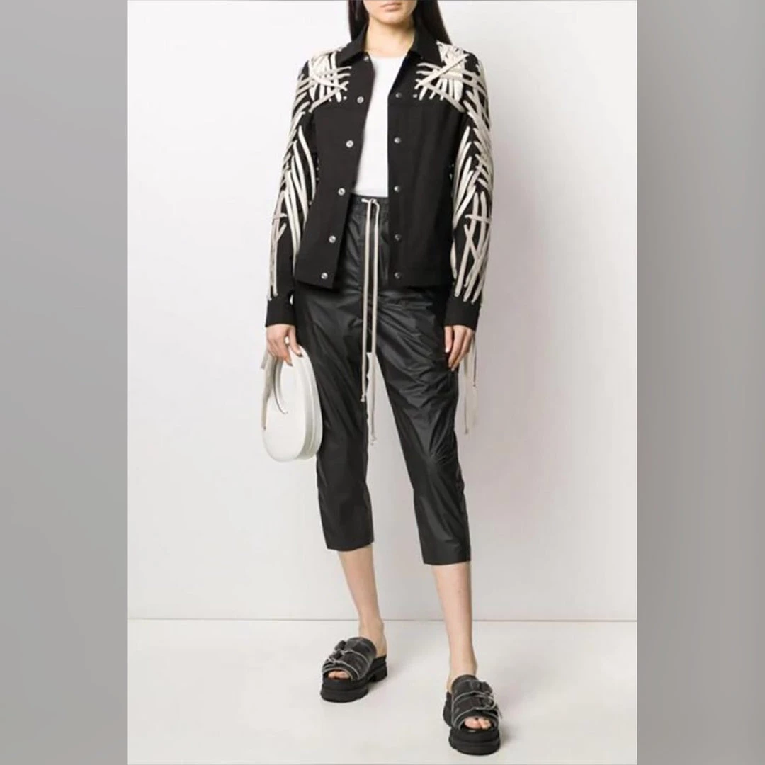 Social Butterfly Collection Sale Black Jacket With Lace Up Drawstring Detailing 12 Social Butterfly Collection Sale Black Jacket With Lace Up Drawstring Detailing