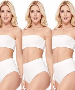 Social Butterfly Collection New Arrivals Black Or White Two Piece Pool Side Swimsuit