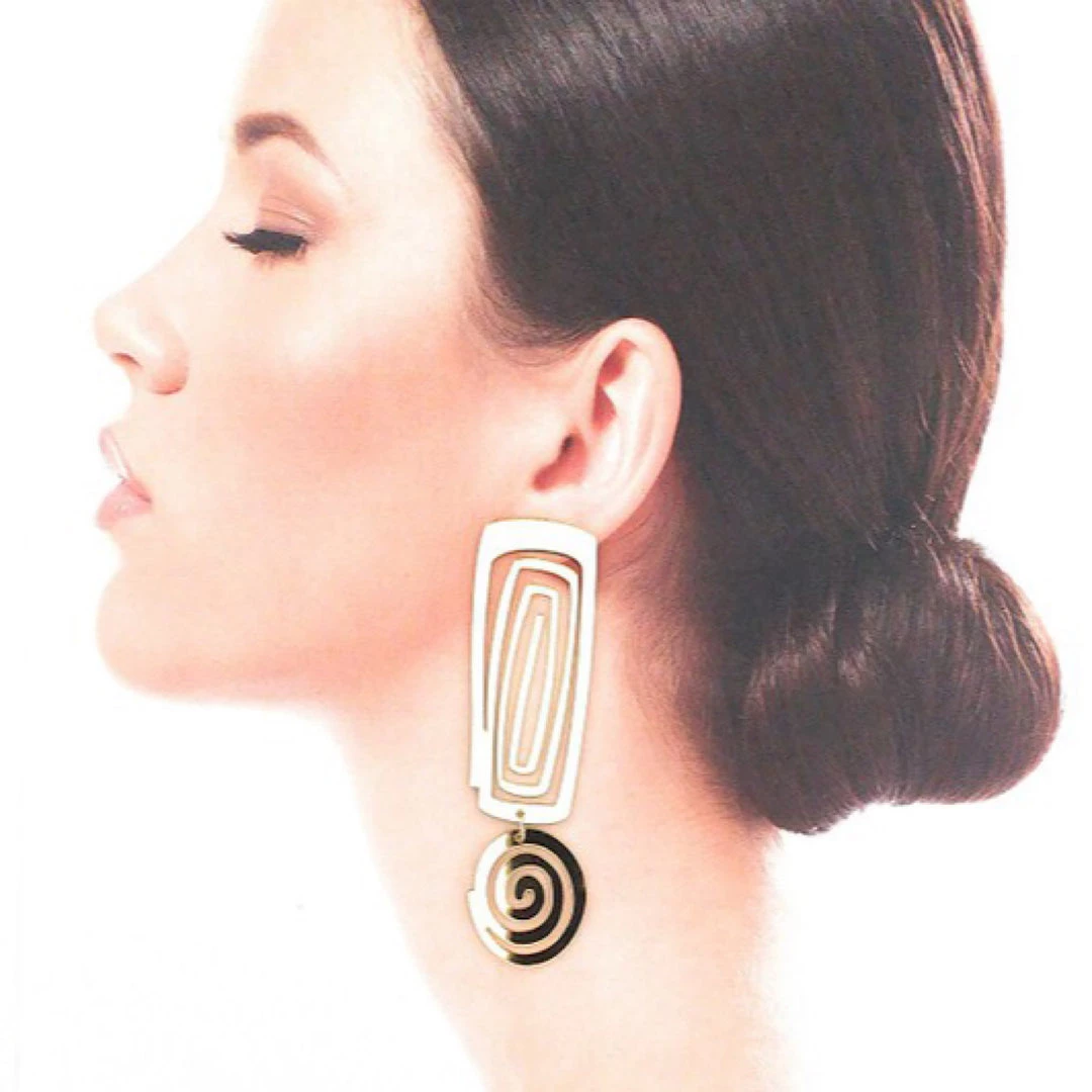 Social Butterfly Collection New Arrivals Gold Light Weight Long Dangle Earrings 4 Social Butterfly Collection New Arrivals Gold Light Weight Long Dangle Earrings