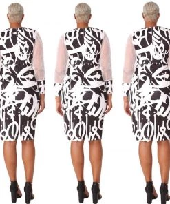Social Butterfly Collection New Arrivals Black White Abstract Print Fitted Dress 15 Social Butterfly Collection New Arrivals Black White Abstract Print Fitted Dress