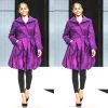Social Butterfly Collection Purple Modern Day Coat Dress New Arrivals