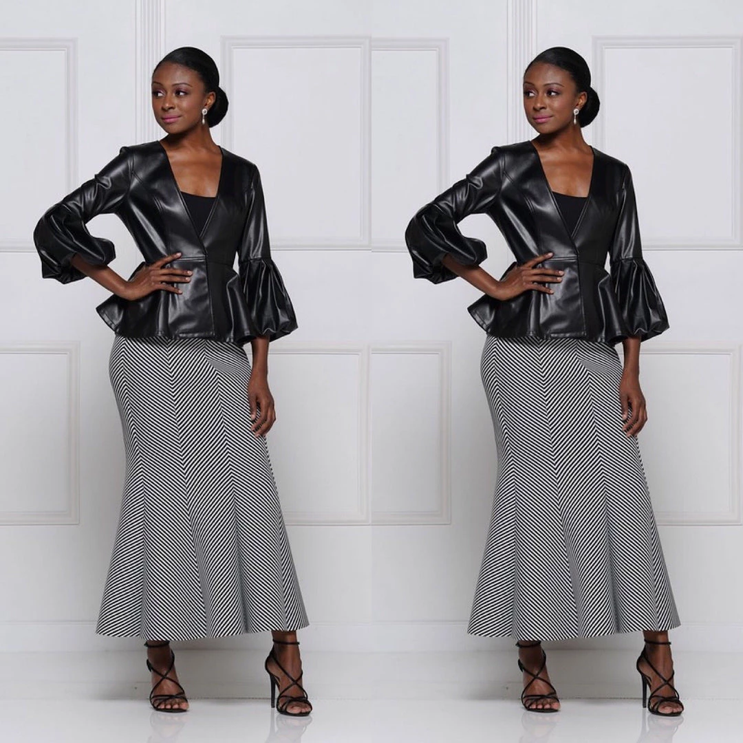 Social Butterfly Collection Black Puffy Sleeve Faux Leather Jacket Sale 5 Social Butterfly Collection Black Puffy Sleeve Faux Leather Jacket Sale