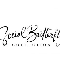 Social Butterfly Collection Three Strand Pearl Heart Necklace