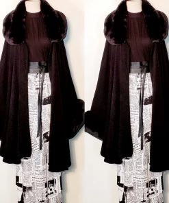 Social Butterfly Collection New Arrivals White Black Newspaper Print Fringe Skirt