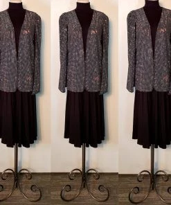 Social Butterfly Collection New Arrivals Silver Grey Open Front Cape Jacket 65 Social Butterfly Collection New Arrivals Silver Grey Open Front Cape Jacket