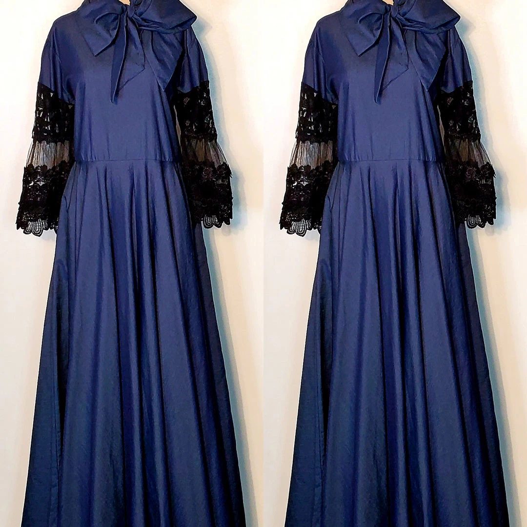 Social Butterfly Collection Denim Black Lace Sleeve Maxi Dress New Arrivals 8 Social Butterfly Collection Denim Black Lace Sleeve Maxi Dress New Arrivals