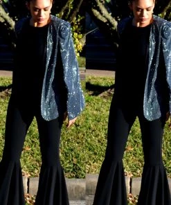 Social Butterfly Collection New Arrivals Silver Grey Open Front Cape Jacket 49 Social Butterfly Collection New Arrivals Silver Grey Open Front Cape Jacket