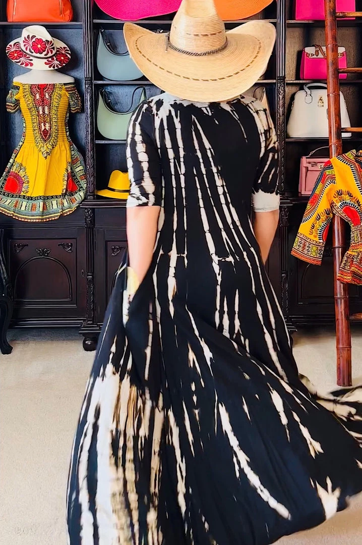 Social Butterfly Collection New Arrivals Black Taupe Tie Dye Handkerchief Dress 25 Social Butterfly Collection New Arrivals Black Taupe Tie Dye Handkerchief Dress