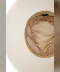 Social Butterfly Collection Black Wool Rancher Style Hat Accessories