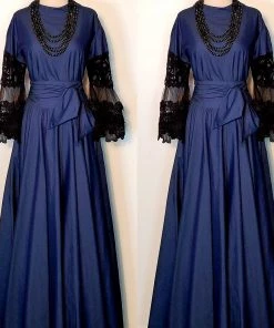 Social Butterfly Collection Denim Black Lace Sleeve Maxi Dress New Arrivals 33 Social Butterfly Collection Denim Black Lace Sleeve Maxi Dress New Arrivals
