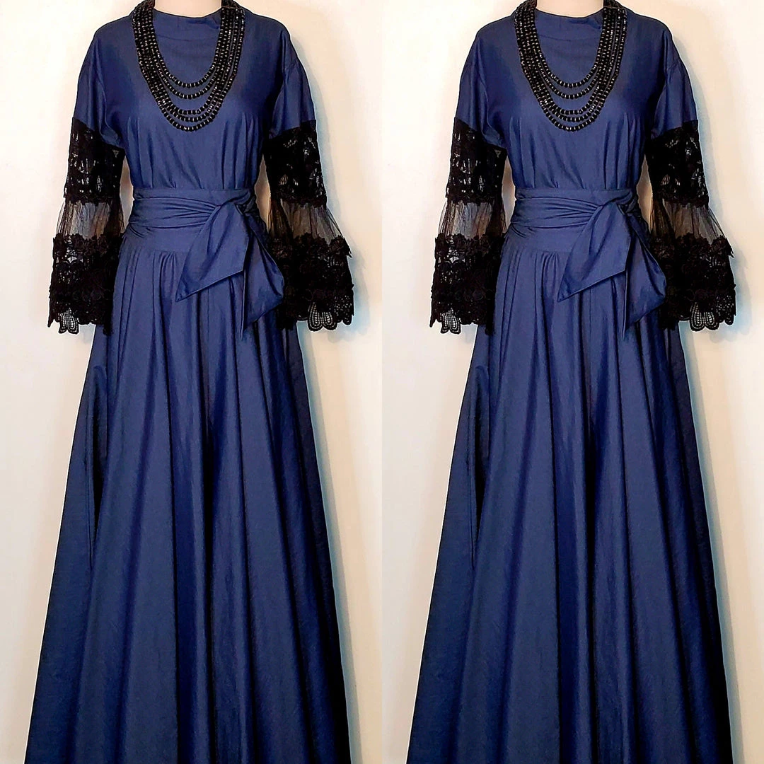 Social Butterfly Collection Denim Black Lace Sleeve Maxi Dress New Arrivals 13 Social Butterfly Collection Denim Black Lace Sleeve Maxi Dress New Arrivals