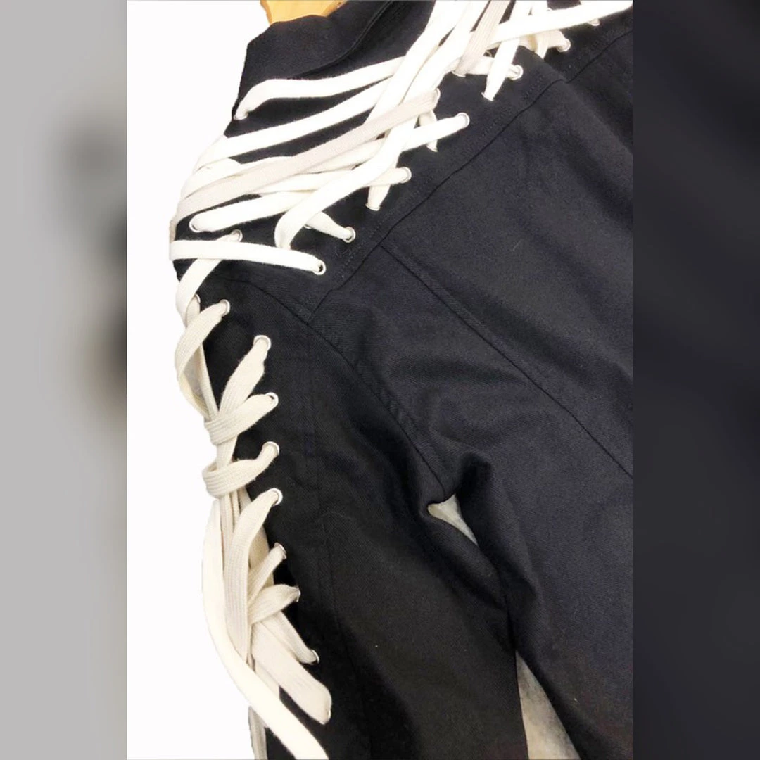 Social Butterfly Collection Sale Black Jacket With Lace Up Drawstring Detailing 8 Social Butterfly Collection Sale Black Jacket With Lace Up Drawstring Detailing