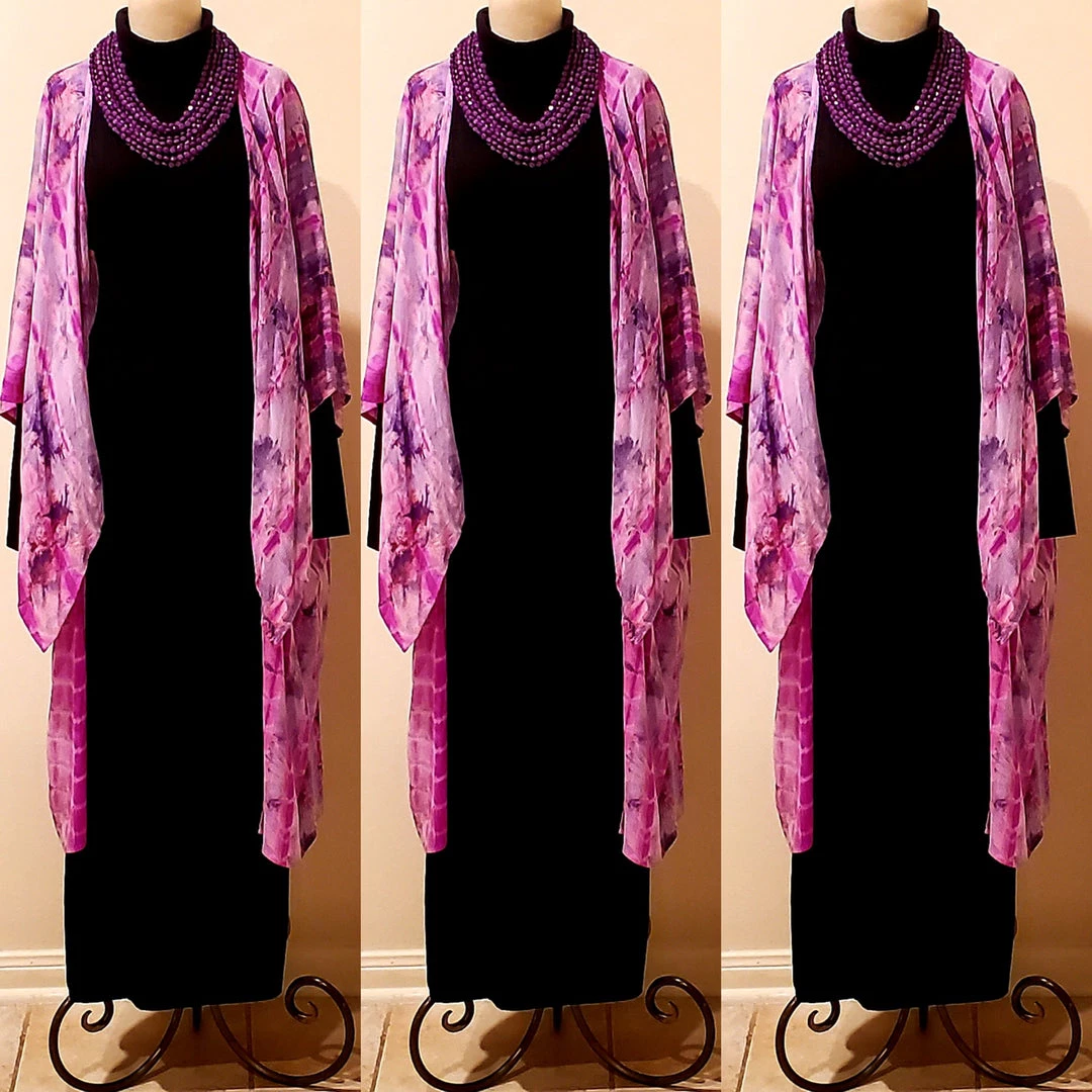 Social Butterfly Collection Purple Multi Strand Bead Necklace Sale 4 Social Butterfly Collection Purple Multi Strand Bead Necklace Sale