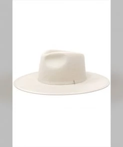 Social Butterfly Collection Winter White Or Black Wool Rancher Style Hat Accessories