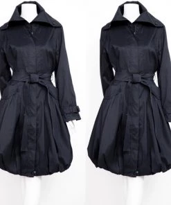 Social Butterfly Collection Black Modern Day Coat Dress New Arrivals