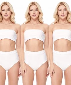 Social Butterfly Collection New Arrivals Black Or White Two Piece Pool Side Swimsuit