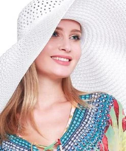 Social Butterfly Collection New Arrivals Oversized Beach Resort Wide Brim Hat