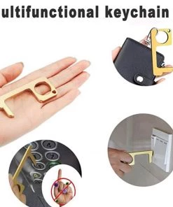 Social Butterfly Collection Gold Or Silver Or Animal Print No Touch Key