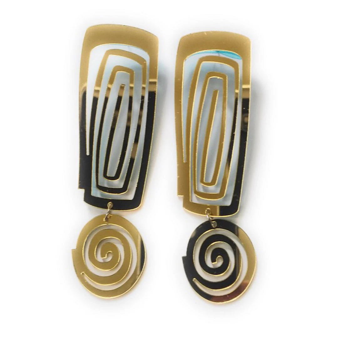 Social Butterfly Collection New Arrivals Gold Light Weight Long Dangle Earrings 5 Social Butterfly Collection New Arrivals Gold Light Weight Long Dangle Earrings