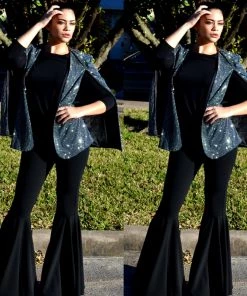 Social Butterfly Collection New Arrivals Silver Grey Open Front Cape Jacket 45 Social Butterfly Collection New Arrivals Silver Grey Open Front Cape Jacket