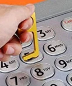 Social Butterfly Collection Gold Or Silver Or Animal Print No Touch Key