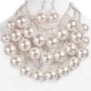 Social Butterfly Collection White Bib Pearl Necklace New Arrivals