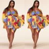 Social Butterfly Collection Multi Color Abstract Print Plus Size Dress Top New Arrivals 1 Social Butterfly Collection Multi Color Abstract Print Plus Size Dress Top New Arrivals