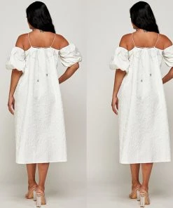 Social Butterfly Collection New Arrivals Textured Cold Shoulder Off White Dress 20 Social Butterfly Collection New Arrivals Textured Cold Shoulder Off White Dress
