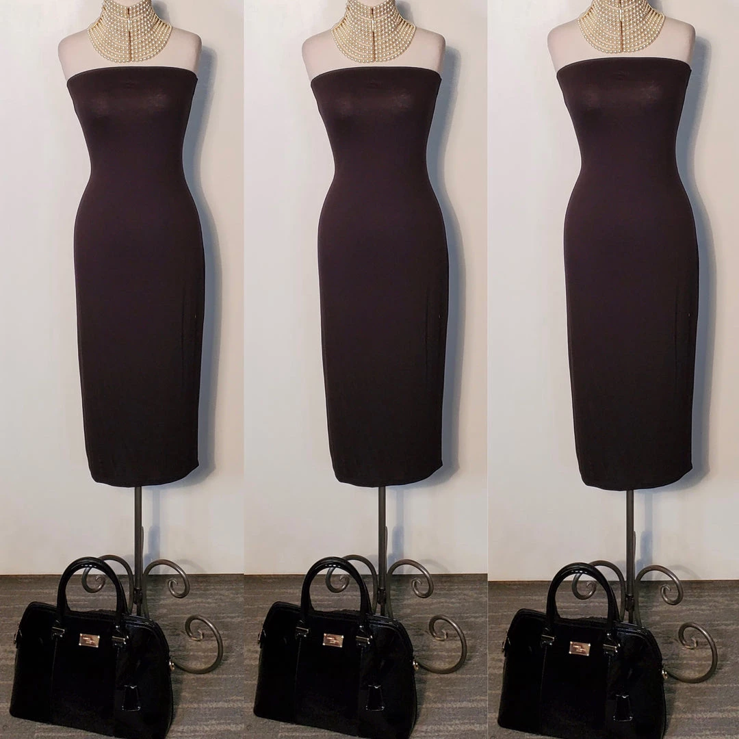 Social Butterfly Collection New Arrivals Black Plus Size Strapless Tube Top Dress 25 Social Butterfly Collection New Arrivals Black Plus Size Strapless Tube Top Dress