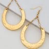 Social Butterfly Collection Gold Or Silver Horseshoe Shaped Earrings New Arrivals