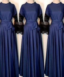 Social Butterfly Collection Denim Black Lace Sleeve Maxi Dress New Arrivals 26 Social Butterfly Collection Denim Black Lace Sleeve Maxi Dress New Arrivals