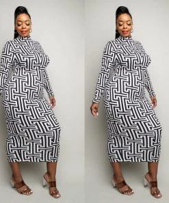 Social Butterfly Collection New Arrivals Black White Abstract Print Mid Length Dress 15 Social Butterfly Collection New Arrivals Black White Abstract Print Mid Length Dress