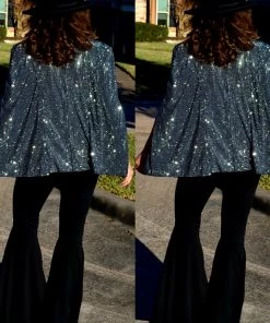 Social Butterfly Collection New Arrivals Silver Grey Open Front Cape Jacket 58 Social Butterfly Collection New Arrivals Silver Grey Open Front Cape Jacket