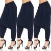 Social Butterfly Collection New Arrivals Black Harem Pants
