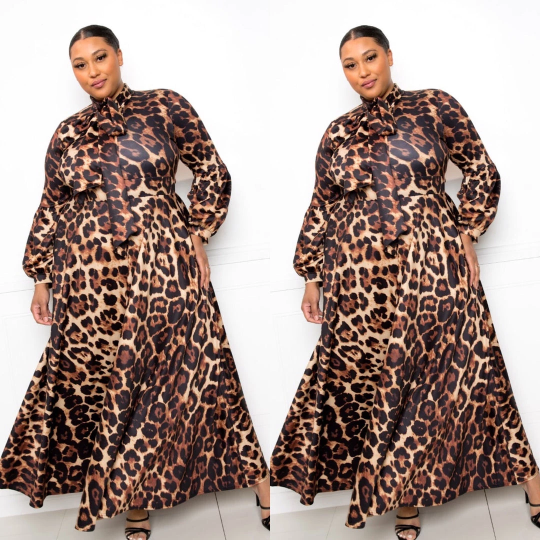 Social Butterfly Collection Leopard Animal Print Necktie Maxi Dress New Arrivals 5 Social Butterfly Collection Leopard Animal Print Necktie Maxi Dress New Arrivals