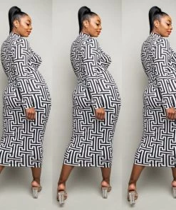 Social Butterfly Collection New Arrivals Black White Abstract Print Mid Length Dress 18 Social Butterfly Collection New Arrivals Black White Abstract Print Mid Length Dress