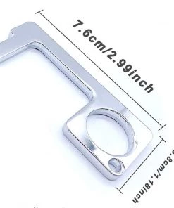 Social Butterfly Collection Gold Or Silver Or Animal Print No Touch Key