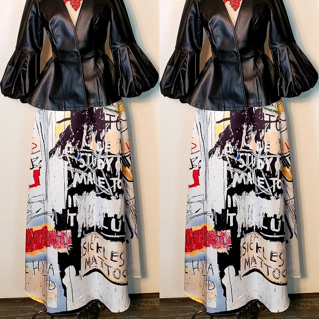 Social Butterfly Collection Black Puffy Sleeve Faux Leather Jacket Sale 16 Social Butterfly Collection Black Puffy Sleeve Faux Leather Jacket Sale