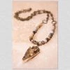 Social Butterfly Collection Bead Arrowhead Pendant Necklace