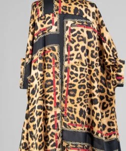 Social Butterfly Collection Sale Plus Size Animal Print Red Trim Detail Blouse 33 Social Butterfly Collection Sale Plus Size Animal Print Red Trim Detail Blouse