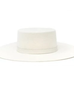 Social Butterfly Collection Winter White Or Black Wool Rancher Style Hat Accessories