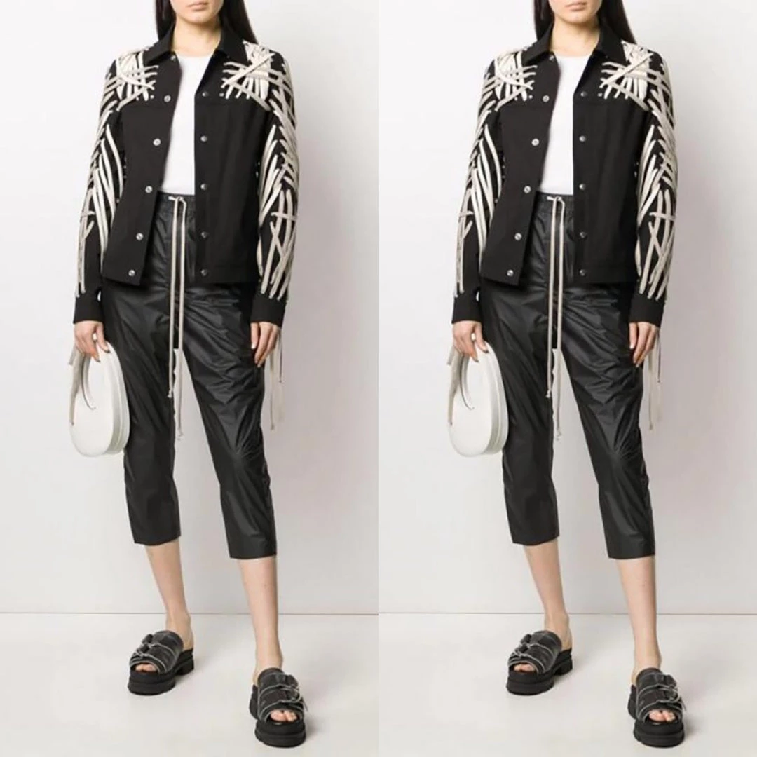 Social Butterfly Collection Sale Black Jacket With Lace Up Drawstring Detailing 5 Social Butterfly Collection Sale Black Jacket With Lace Up Drawstring Detailing