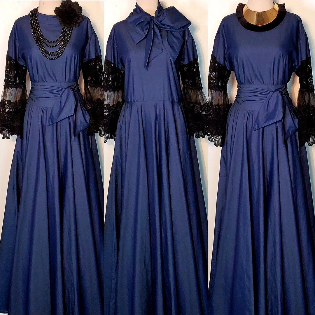 Social Butterfly Collection Denim Black Lace Sleeve Maxi Dress New Arrivals 19 Social Butterfly Collection Denim Black Lace Sleeve Maxi Dress New Arrivals